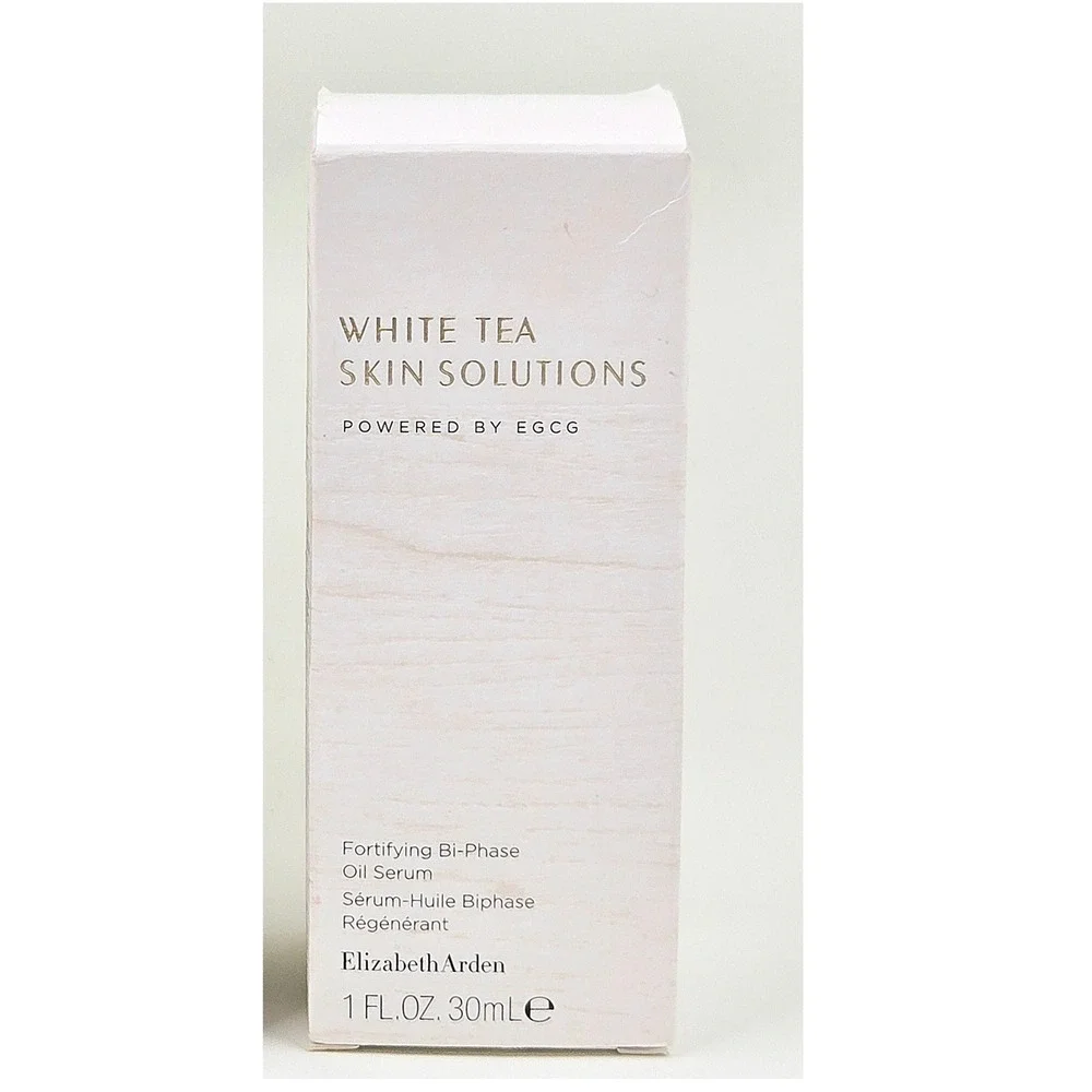 Elizabeth Arden White Tea Skin Solutions Fortifying Bi-Phase Oil Serum 1oz 30ml